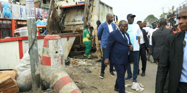 Côte d’Ivoire : Ibrahim Cissé Bacongo visite plusieurs sites à Adjamé Côte d’Ivoire : Ibrahim Cissé Bacongo visite plusieurs sites à Adjamé
