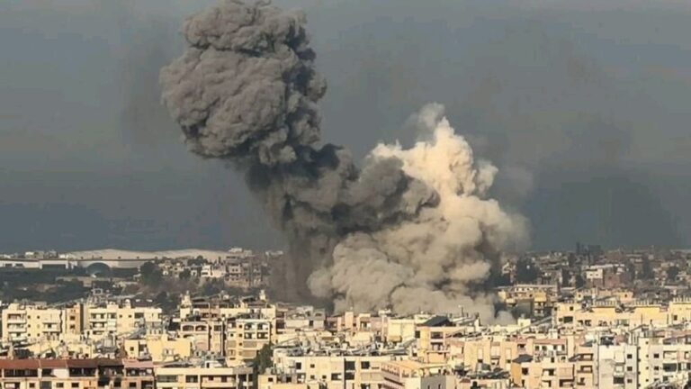 Tsahal mène plusieurs frappes massives sur Beyrouth avant la trêve avec le Hezbollah